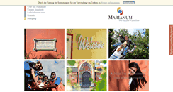 Desktop Screenshot of marianum-krefeld.de